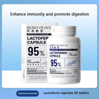 Lactoferrin Capsules Dog And Cat Universal canrusupet