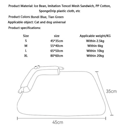 Big Eye Pattern Feeling Sofa Style Dog Kennel For Cats Dogs canrusupet