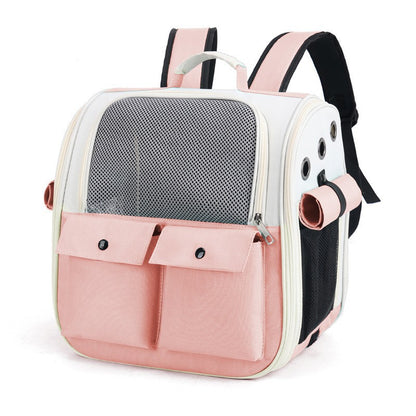 Double Shoulder Pet Self Backpack - canrusupet