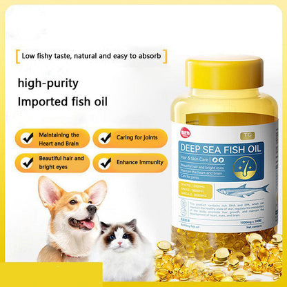 Omega 3 Fish Oil Capsule Special For Cats And Dogs canrusupet