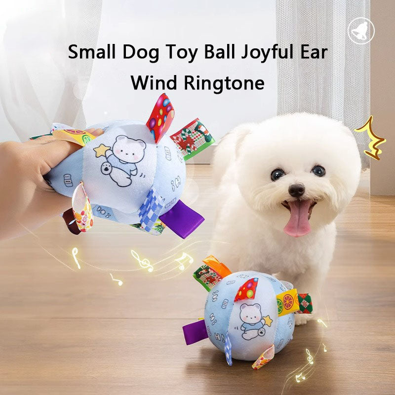 Squeaky Dog Toys - Durable Plush Chew Ball For Large Dogs canrusupet