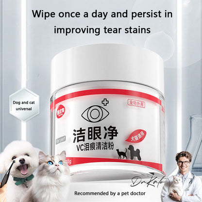 Cleaning Powder For External Use Tear Stains To Pet canrusupet