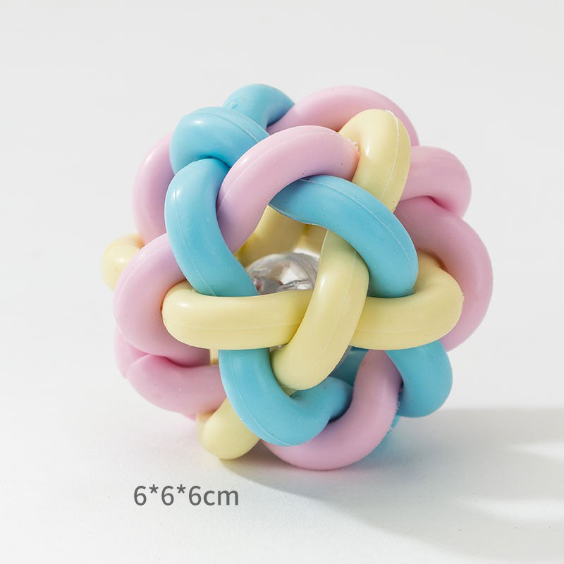 Durable Small Dog Chew Toys - Rubber Teething Bone Dog Toys canrusupet