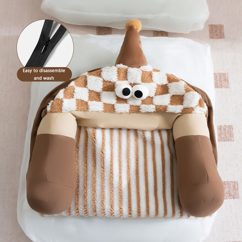 Big Eyed Monster Design Sofa Dog Kennel For Cats Dogs canrusupet