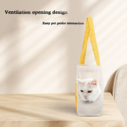 Easy and Convenient Cat Bag Outcrop Cat Bag Retractable Pet Bag - canrusupet