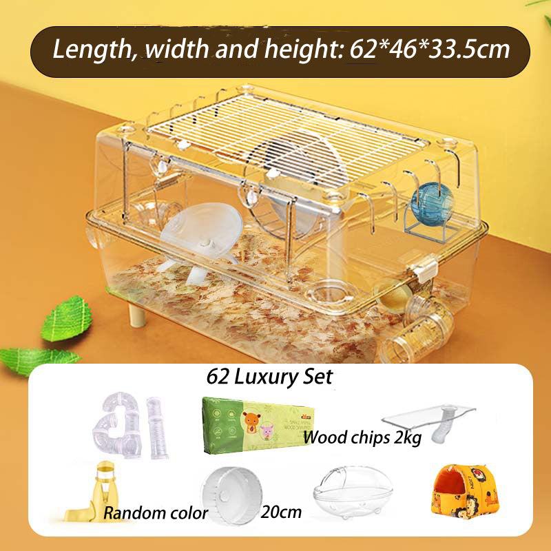 The Hamster Cage Is Completely Transparent - canrusupet