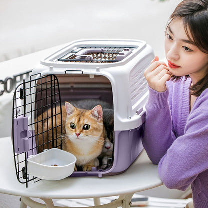 Outdoors Pet Carrier For Cats & Dogs | Portable Travel Bag canrusupet