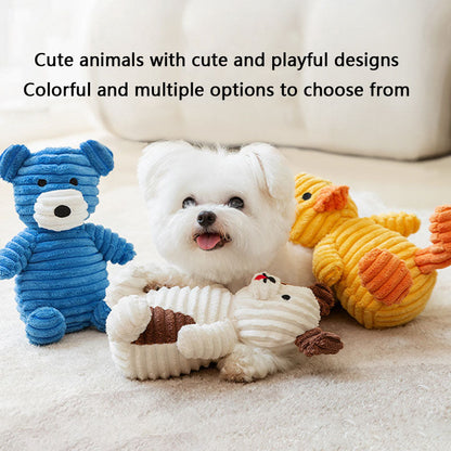 Interactive Squeaky Chew Dog Toys For Small Dogs - Plush Toy canrusupet