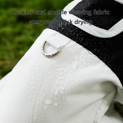 Cute Panda Dog Raincoat - Waterproof For Small/Medium Dogs canrusupet