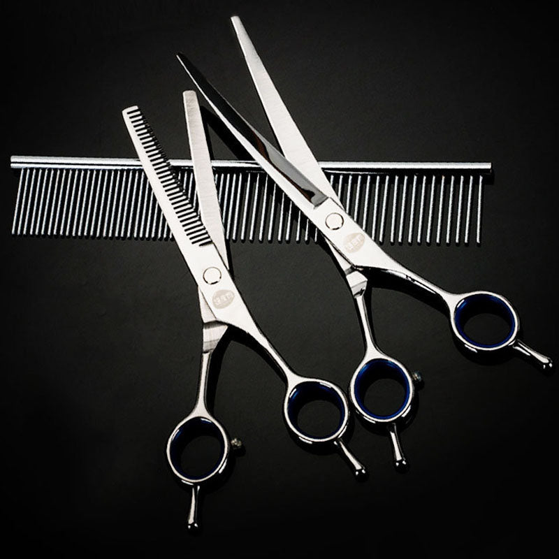Professional Dog Grooming Scissors Hair Trimming Set canrusupet