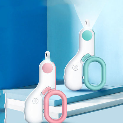 LED Lamp MINI Nail Clippers For Cat And Dog Universal canrusupet