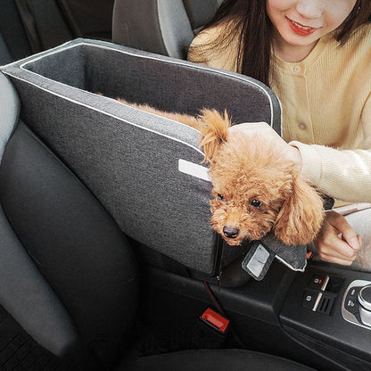 Center Console Seat  Dog Car Seat For Small Dogs Cats canrusupet