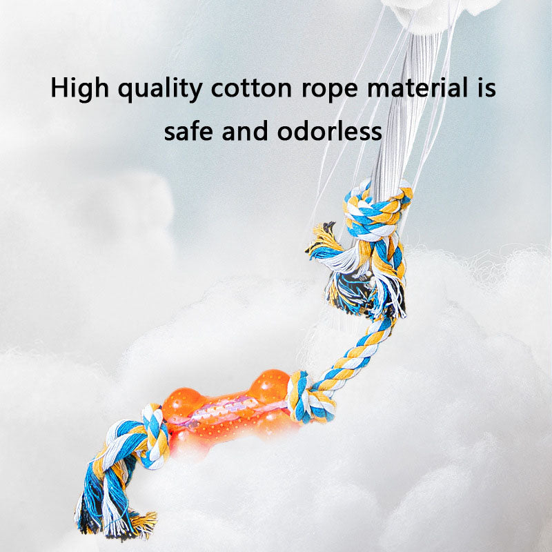 Durable Rope Dog Chew Toys For Small/Medium Dogs Training canrusupet