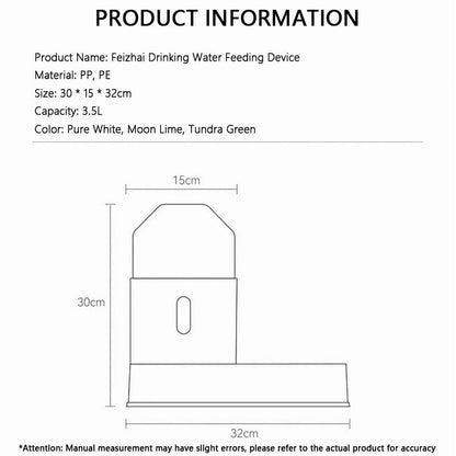 Automatic Dog Bowl Water Fountain For Cats Dogs canrusupet