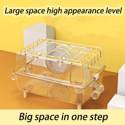 The Hamster Cage Is Completely Transparent - canrusupet