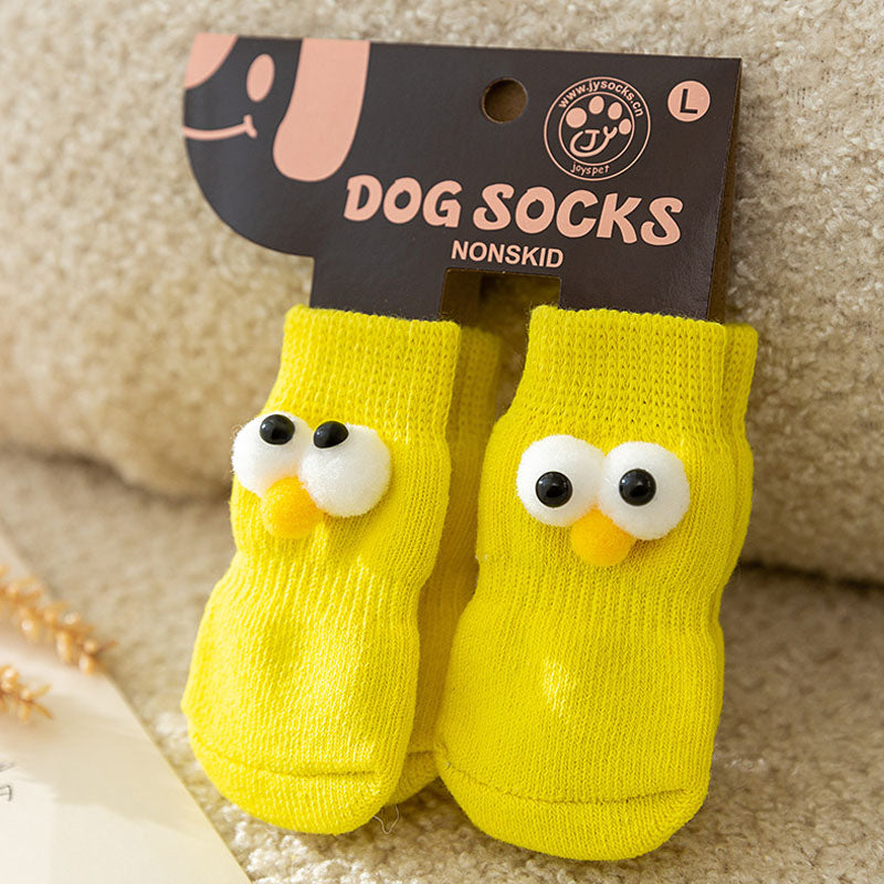 Non-slip Knitted Cotton Socks Of Dogs Cats canrusupet