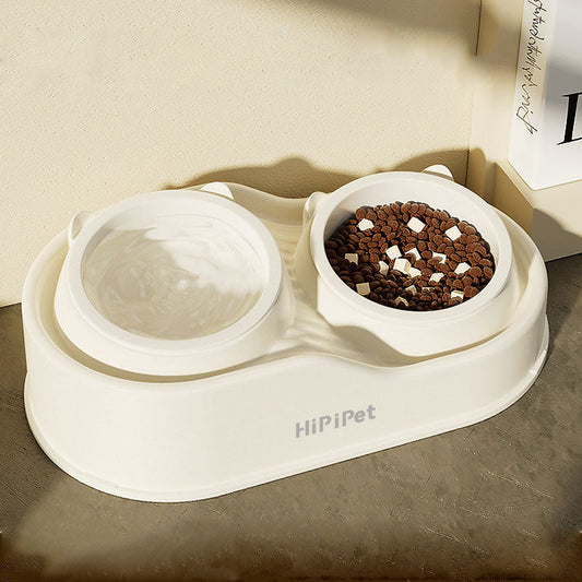 Integrated Drinking Bowl Dog Bowl For Cats Dogs canrusupet