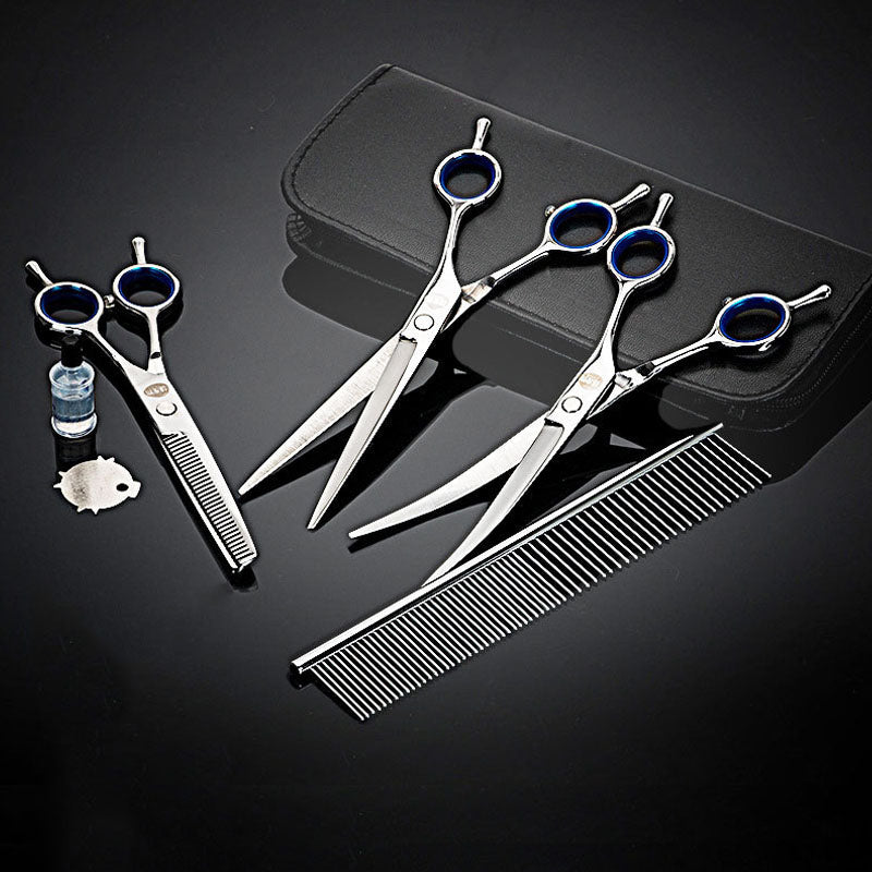 Professional Dog Grooming Scissors Hair Trimming Set canrusupet