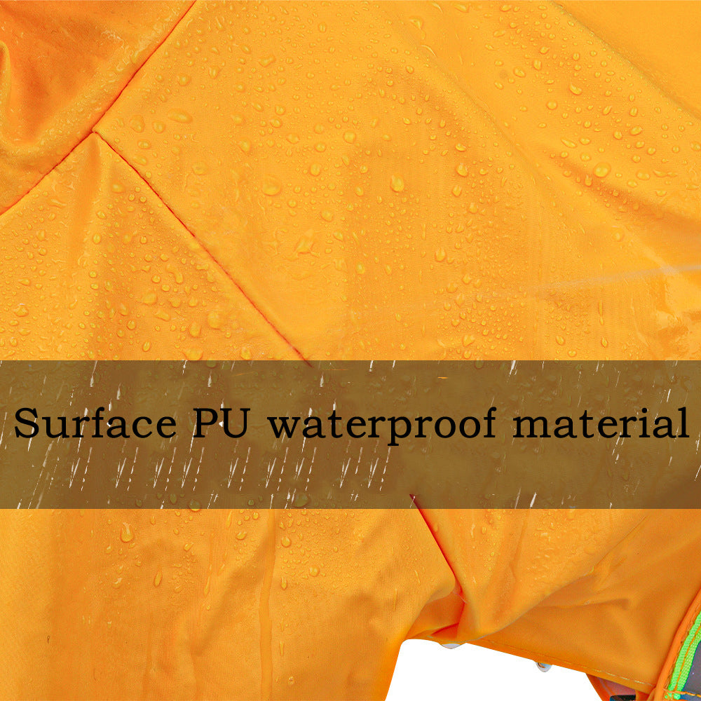 Pet Raincoat Cloak Reflection - canrusupet