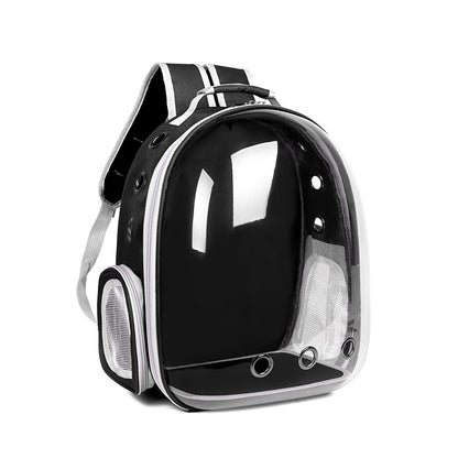 Portable Space Capsule Transparent Cat Pet Travel Bag - canrusupet