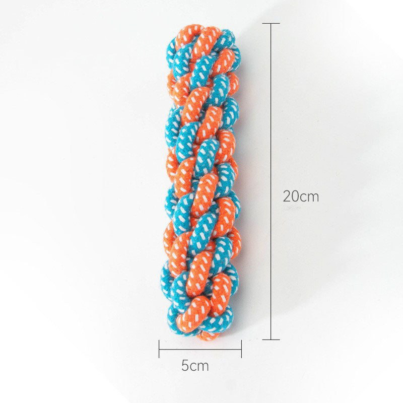 Durable Rope Dog Chew Toys For Small/Medium Dogs Training canrusupet