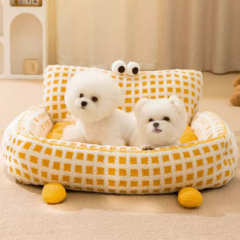Removable Sofa Style Dog Kennel For Small Dogs Cats canrusupet