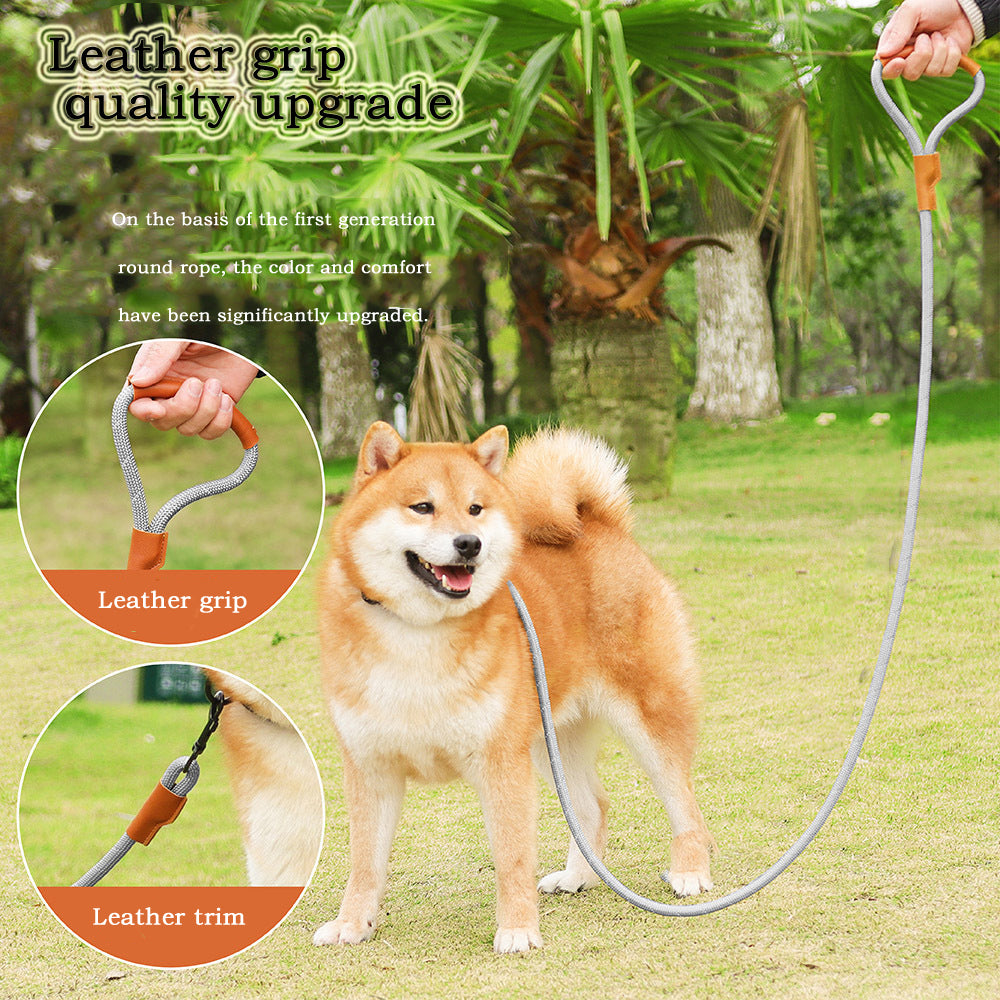 Dog Leash Nylon Reflective Leash Medium And Large Dog Walking Leash Pet Leash Wholesale - canrusupet