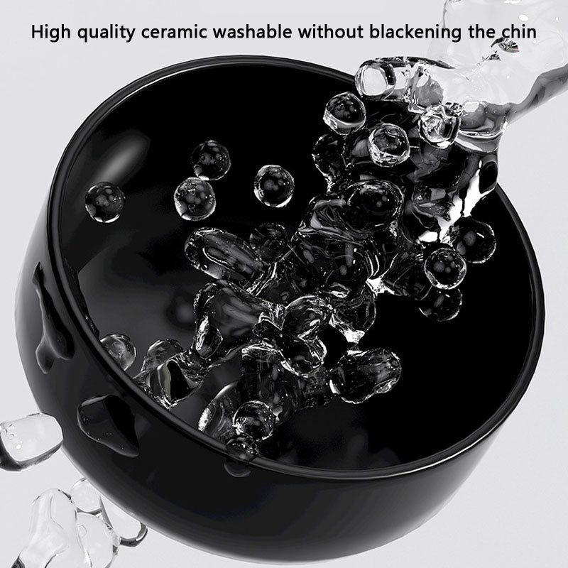 Heated Ceramic Dog Bowl - Adjustable Temp Control Pet Bowl canrusupet