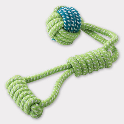 Teeth Grinding Knot Style Ball Style Dog Toys canrusupet