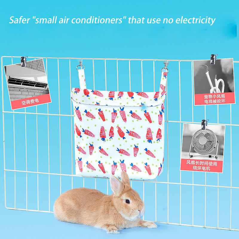 Rabbit Cooling Ice Nest Cooling Hanging Ice Pack - canrusupet