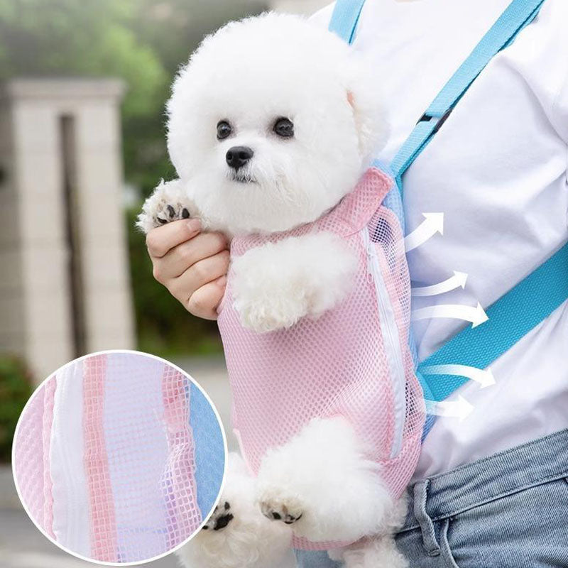 Dog Backpack Carrier - Dual Shoulder For Small Dogs & Cats canrusupet