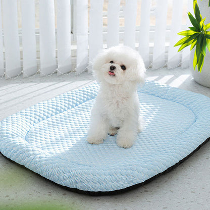 Ice Beans Cool Feeling Dog Kennel For Small Dogs Cats canrusupet