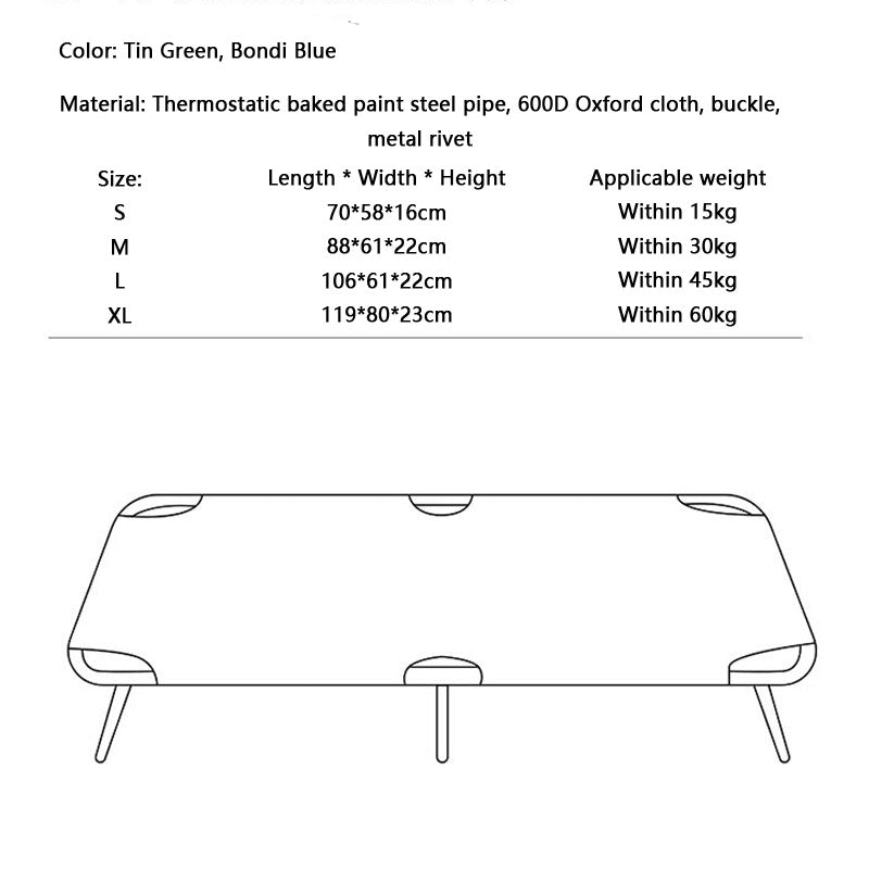 Stripe Marching Bed Style Dog Kennel For Medium To Large Dog canrusupet