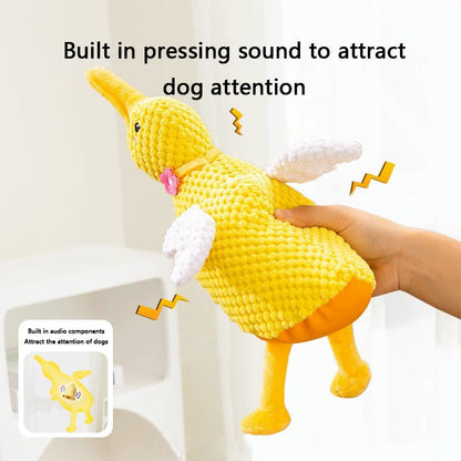 Squeaky Chew-Proof Dog Toys - Durable Plush For Training canrusupet