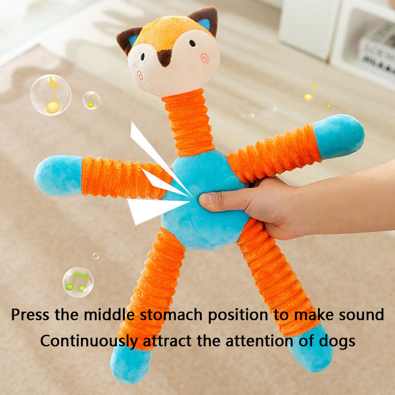 Durable Squeaky Dog Toys For Small Breeds - Chew & Teething canrusupet