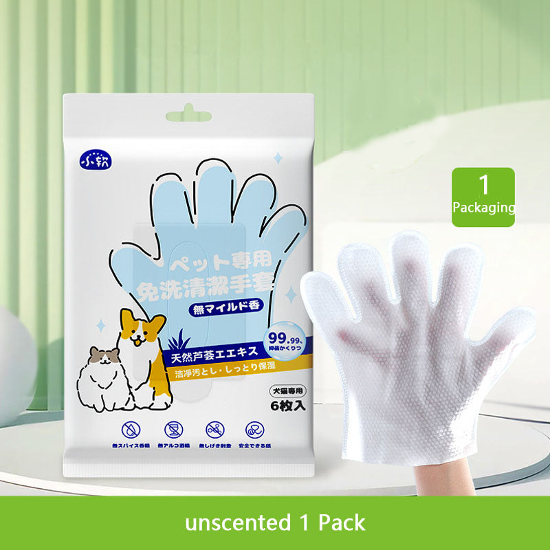 Glove Styles Cleaning Wipes For Dogs Cats canrusupet