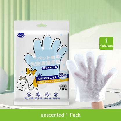 Glove Styles Cleaning Wipes For Dogs Cats canrusupet