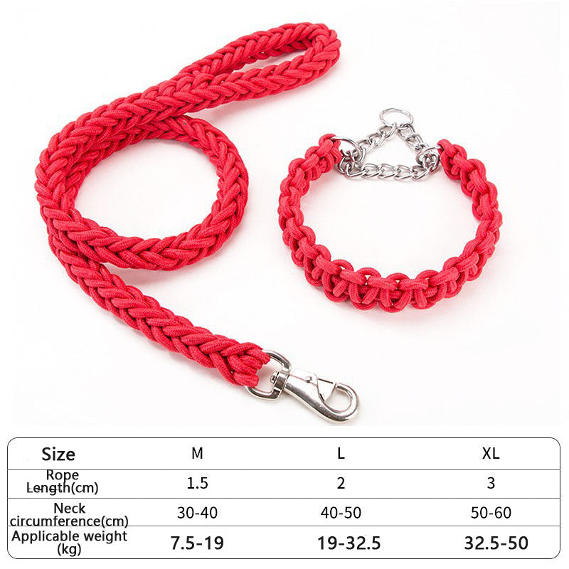 Weaving Styles Dog Chain Suitable For Medium To Large Dogs canrusupet