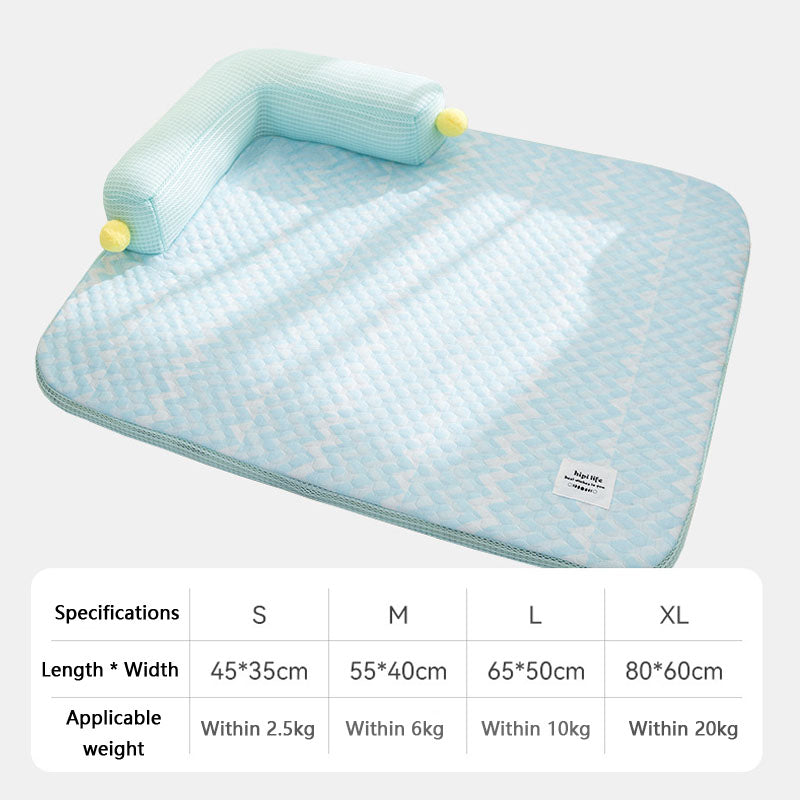 L-type Cool Feeling Sofa Style Dog Kennel For Cats Dogs canrusupet