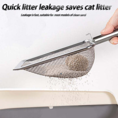 Cat Litter Shovel Stainless Steel - canrusupet