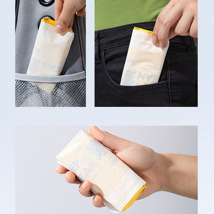 Disposable Double-layer Plastic Bags For Pick Up Dog Poop canrusupet