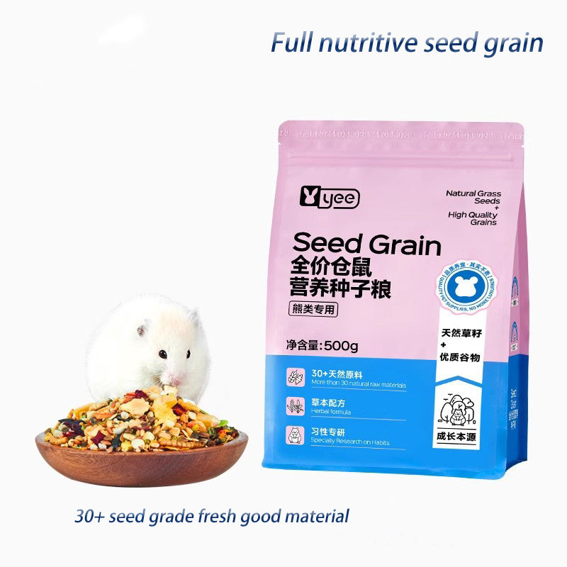 Hamster Food Freeze-dried Fruit and Vegetable Chow - canrusupet