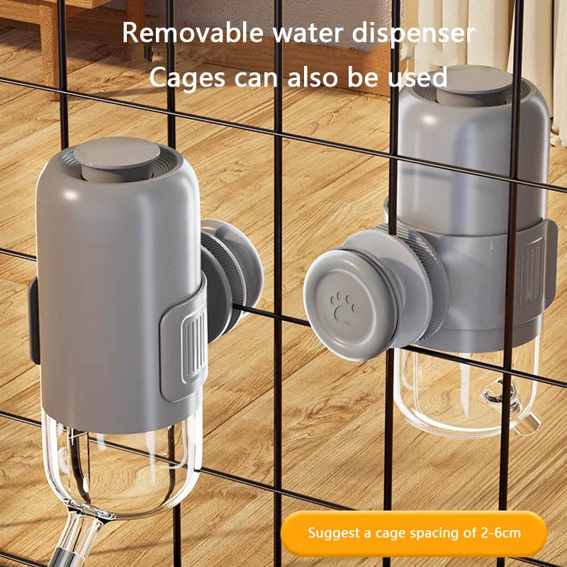 Removable Dog Bowl Water Fountain Integrated Type canrusupet