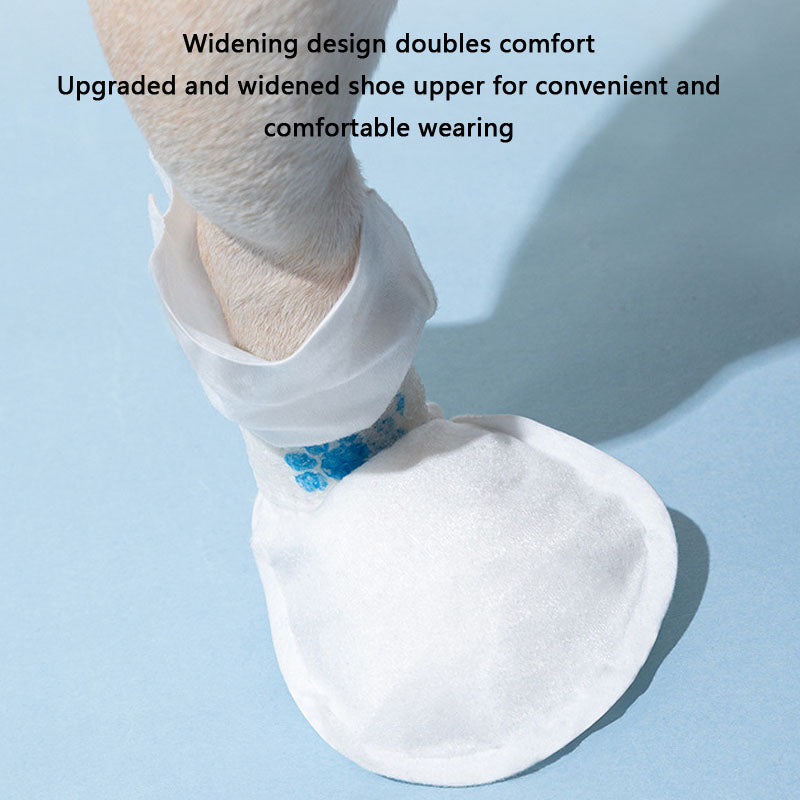 Waterproof Dog Boots For Puppy Disposable Outdoor Shoe Covers canrusupet
