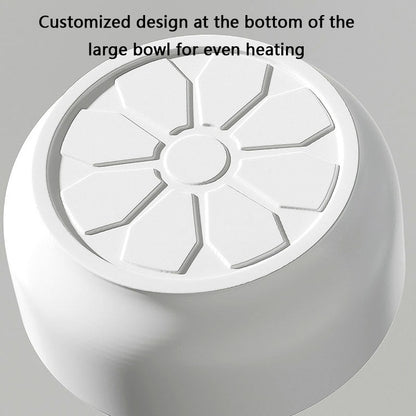 Heated Ceramic Dog Bowl - Adjustable Temp Control Pet Bowl canrusupet