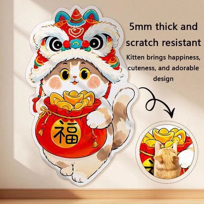 Vertical Wall-Mounted Cat Scratcher | Durable Protector canrusupet