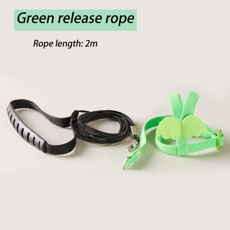 Parrot Release Rope Go Out in A Sling - canrusupet