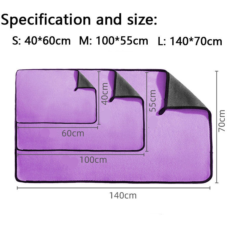 Quick Drying Dog Towel Bath Towel For Dogs Cats canrusupet