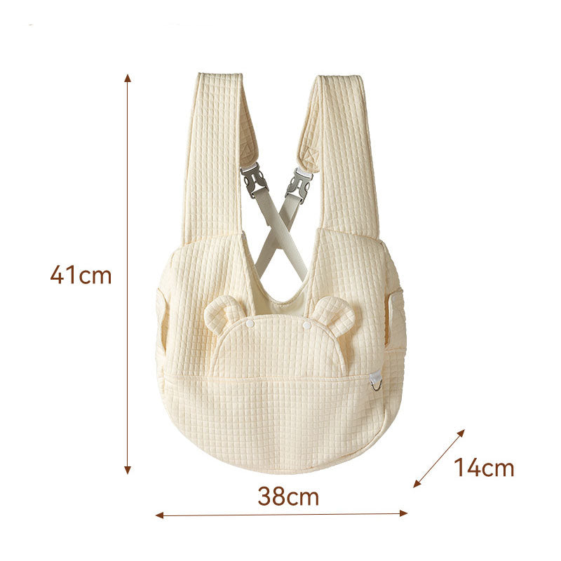 Pet Carrier Bag For Dogs & Cats - Crossbody Backpack canrusupet