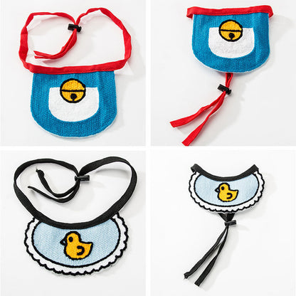 Dog Collar With Cute Bib & Bandana - Pet Puppy Accessories canrusupet